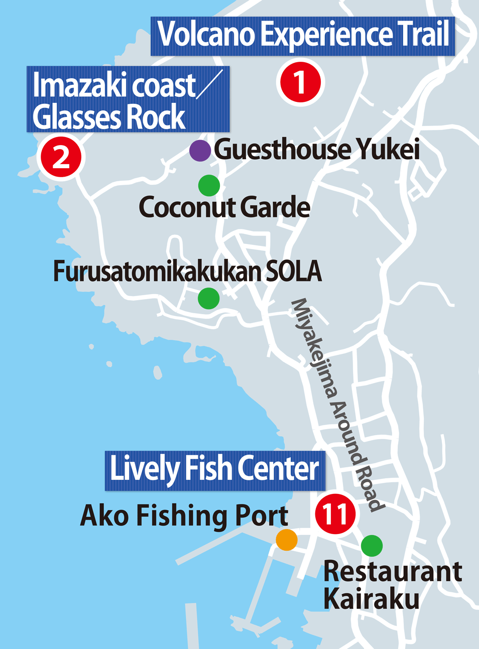 Miyakejima Datailed Map2