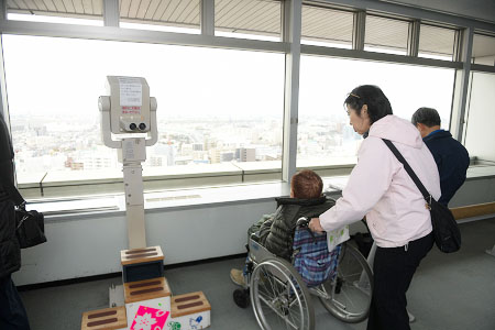 北とぴあ（展望ロビー） 