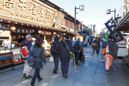 帝釈天参道