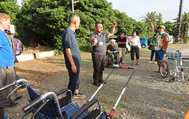渕山知弘氏が説明をしている様子