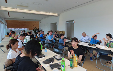 バリアフリービーチ終了後の様子