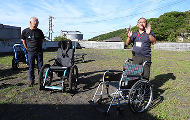 渕山知弘氏が説明をしている様子