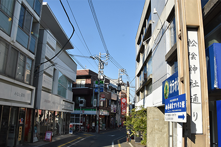 松陰神社通り商店街
