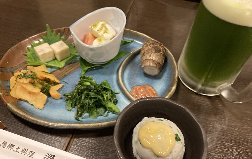 八丈島 郷土料理 梁山泊
