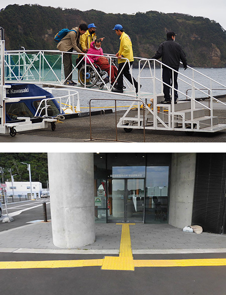 岡田港船客待合所