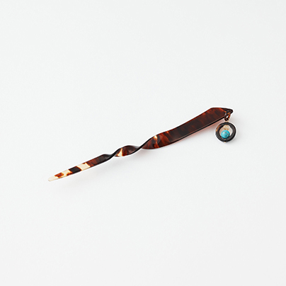 assort turquoise　かんざしの画像