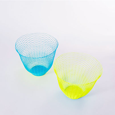 空気の器<br />イエロー× ブルーの画像